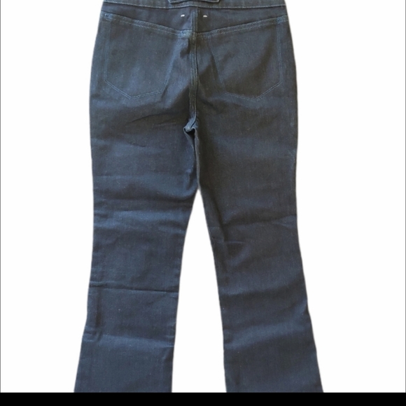 Habitual jeans Carmela Cropped Flare dark blue high rise jeans new Y2K size 25 - Picture 3 of 12